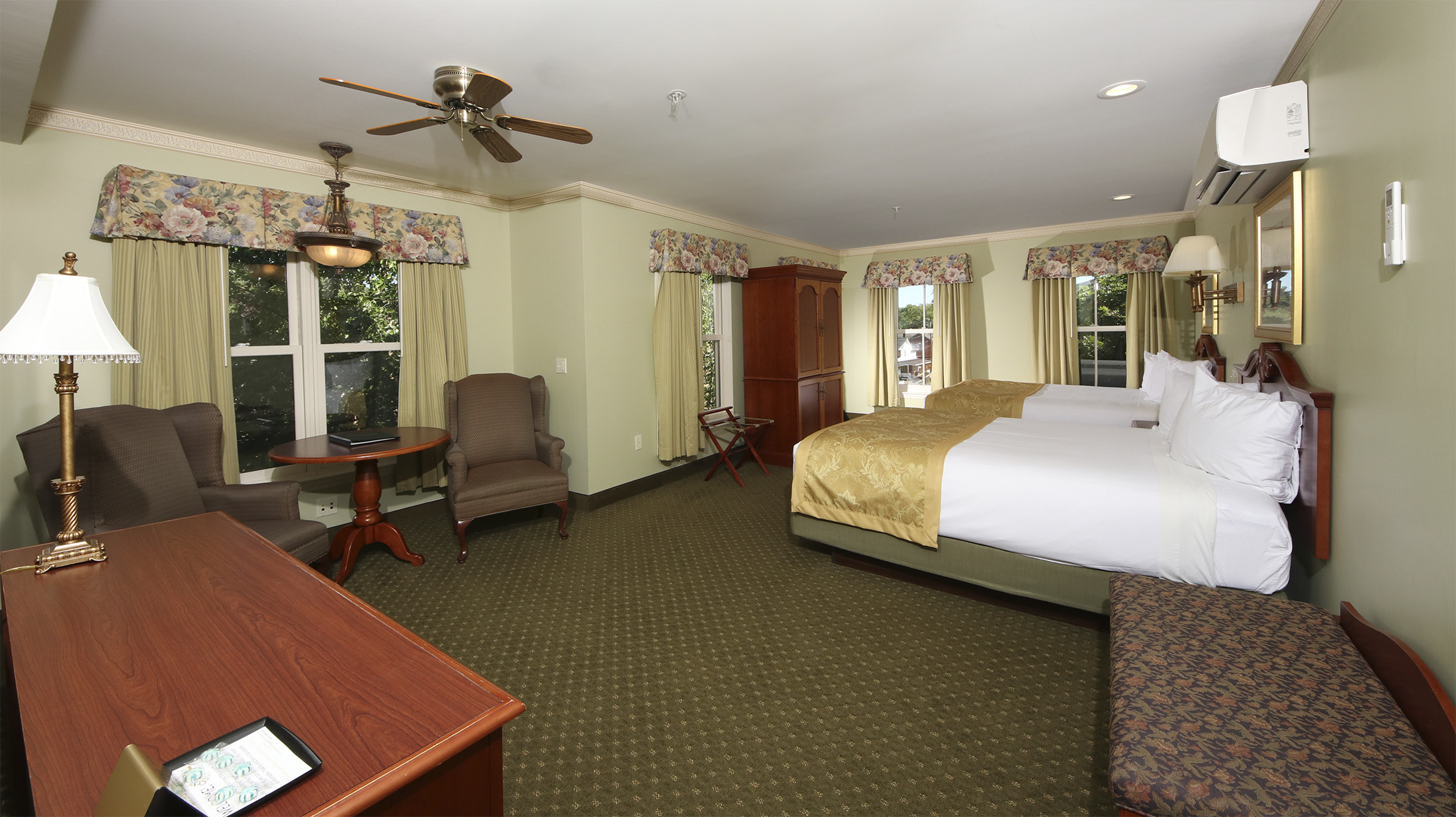 Photo of Two Room Suite at the Bar Harbor Grand Hotel in Bar Harbor Maine
