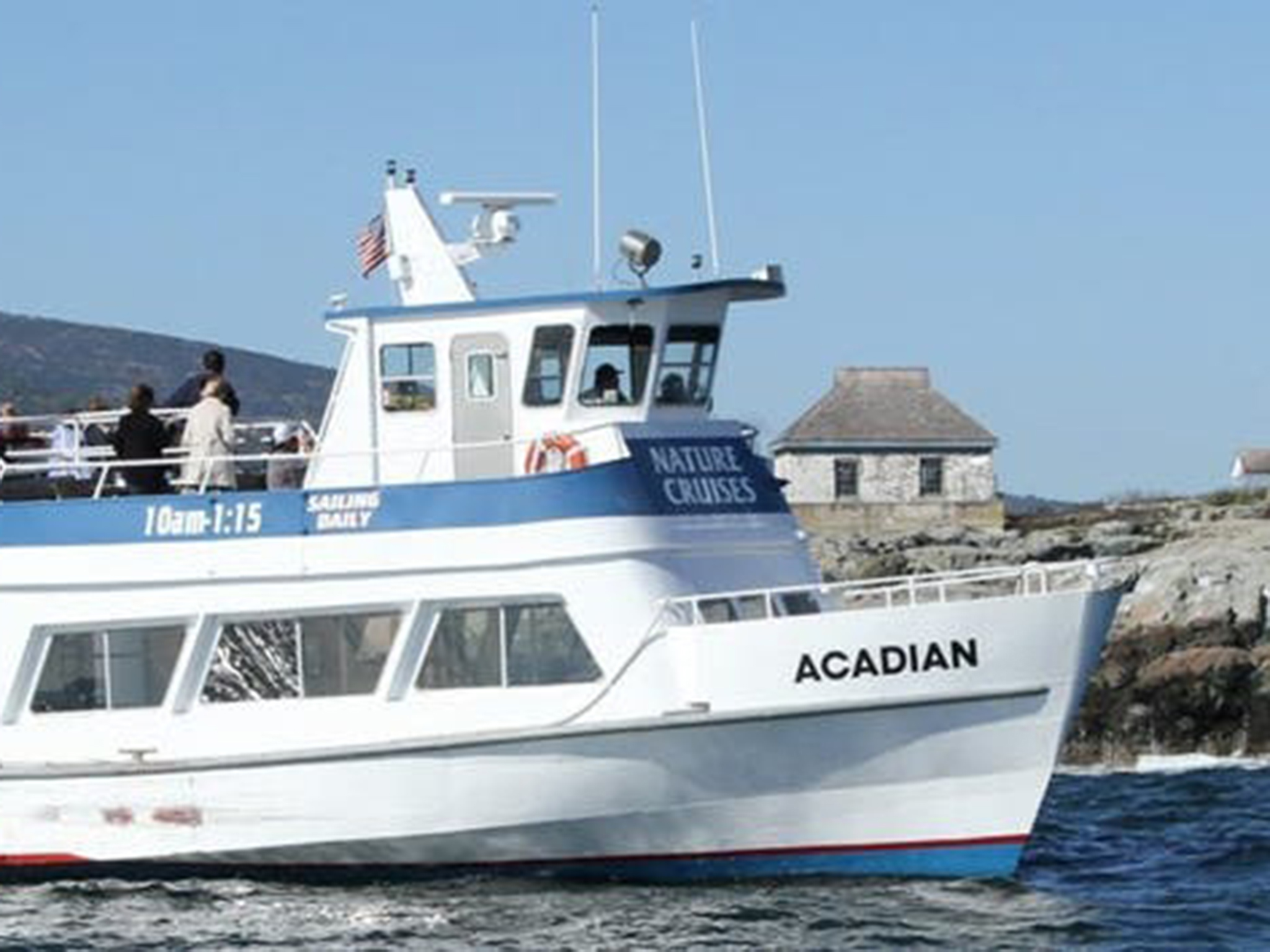 Photo of the Acadian Nature Cruises boat